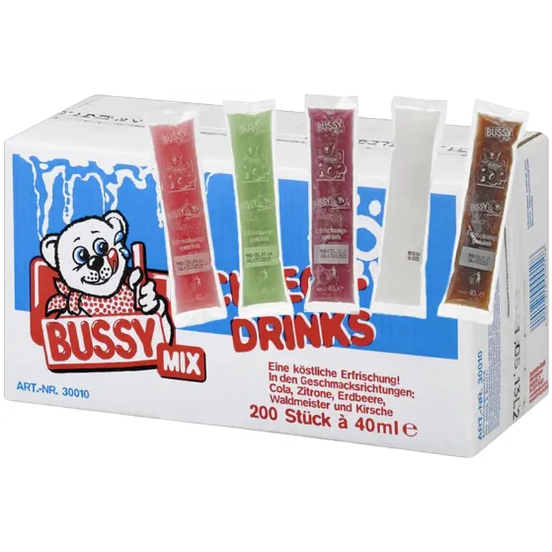 Bussy - Wassereis Mix [200 x 0,04l]