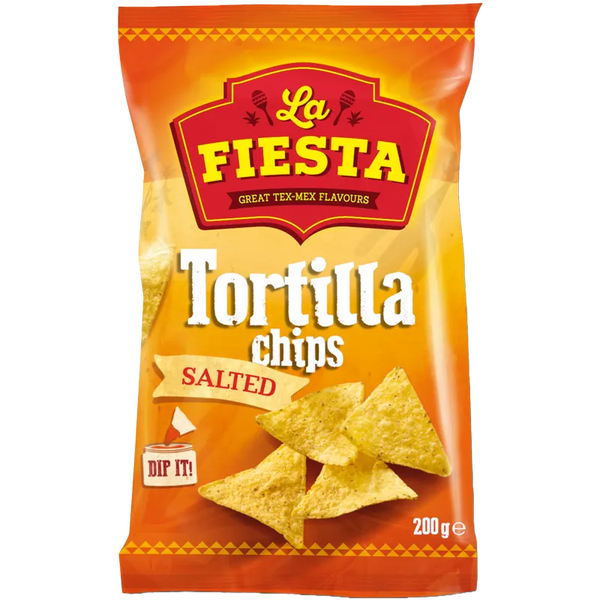 La Fiesta - Tortilla Chips - Salted [16 x 200g]