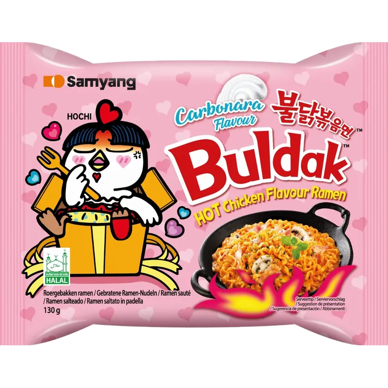 Buldak (SamYang) - Carbonara [5 x 130g]
