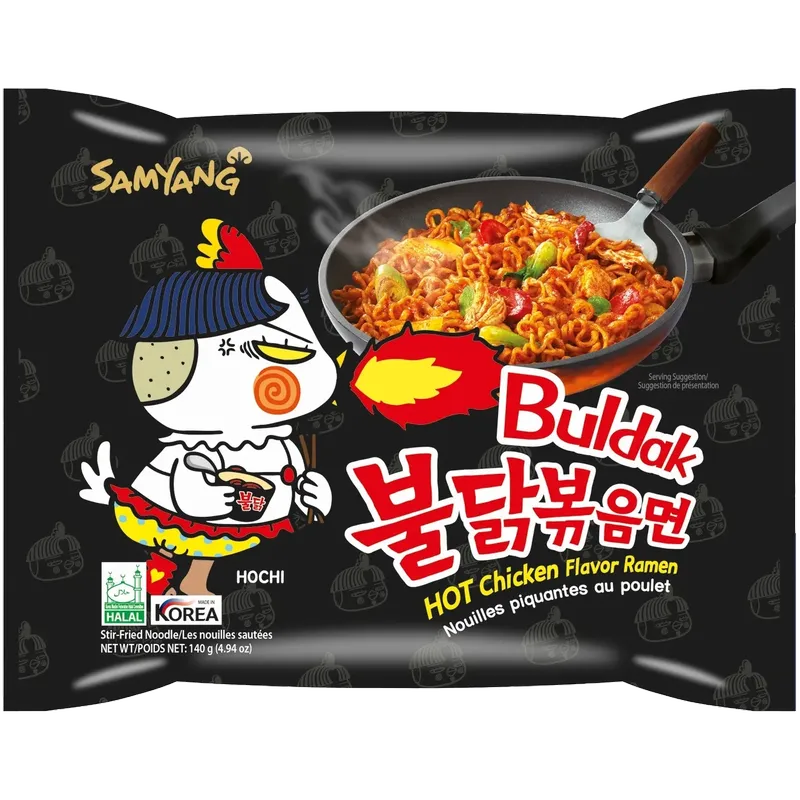 Buldak (SamYang) - Huhn scharf (Chicken hot) [5 x 140g]