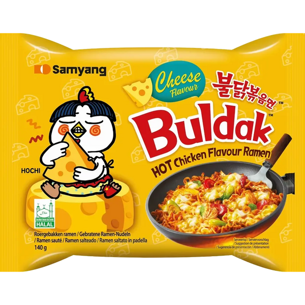 Buldak (SamYang) - Käse (Cheese) [5 x 140g]