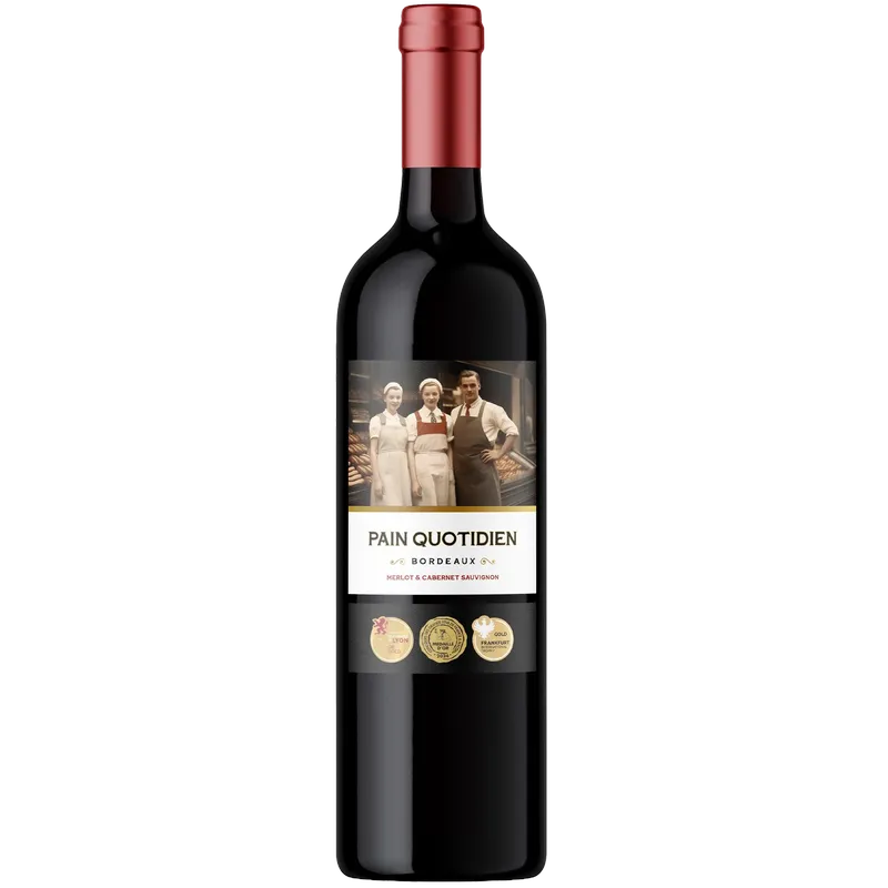 Pain Quotidien - Bordeaux [6 x 0,75l] rot; trocken; 13,0 % Vol.