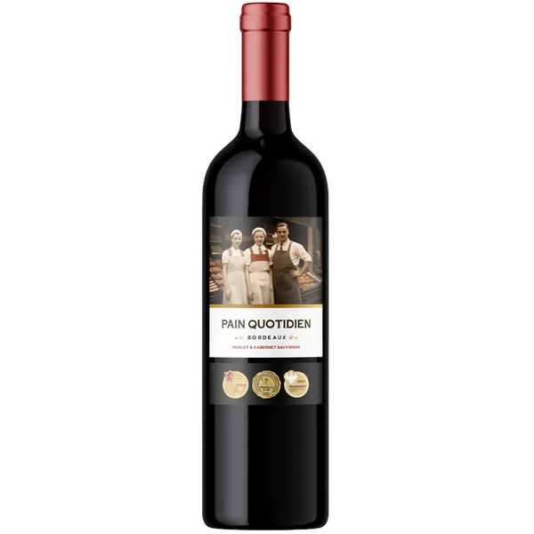 Pain Quotidien - Bordeaux [6 x 0,75l] rot; trocken; 13,0 % Vol.
