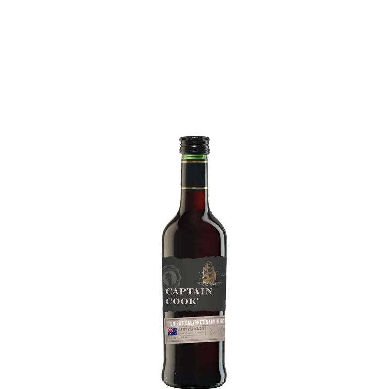 Captain Cook - Shiraz Cabernet Sauvignon [12 x 0,25l] rot; trocken; 13,5 % Vol.