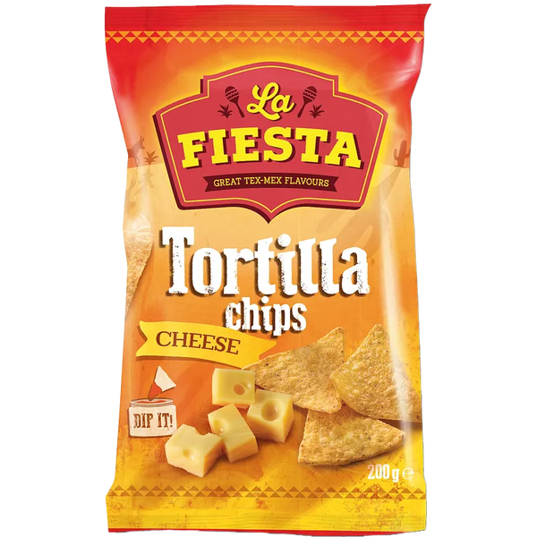 La Fiesta - Tortilla Chips - Cheese [16 x 200g]