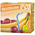 Durstlöscher - Banane-Sauerkirsche [12 x 0,5l]