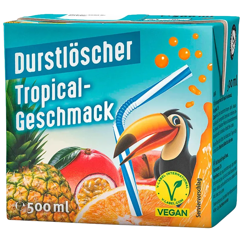 Durstlöscher - Tropical-Geschmack [12 x 0,5l]