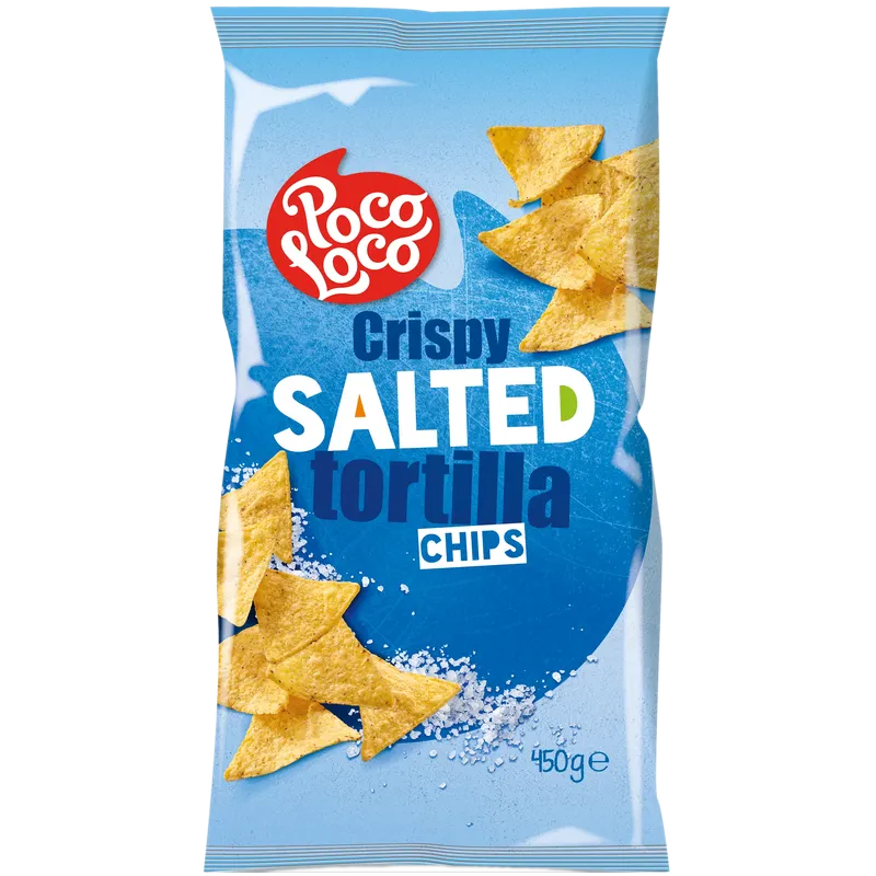Poco Loco - Tortilla Chips - Crispy Salted [12 x 450g]