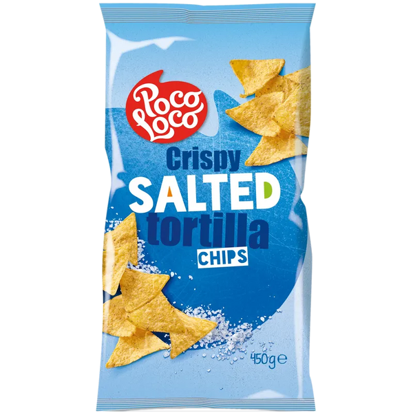 Poco Loco - Tortilla Chips - Crispy Salted [12 x 450g]