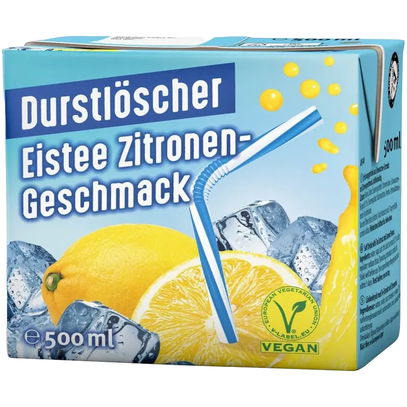 Durstlöscher - Eistee Zitrone [12 x 0,5l]