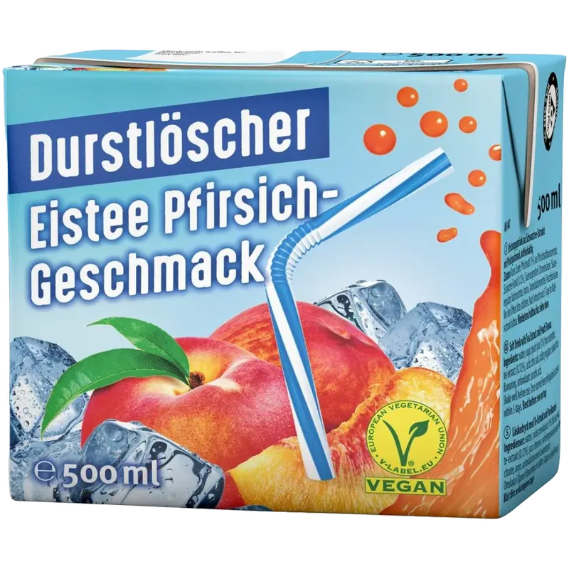 Durstlöscher - Eistee Pfirsich [12 x 0,5l]