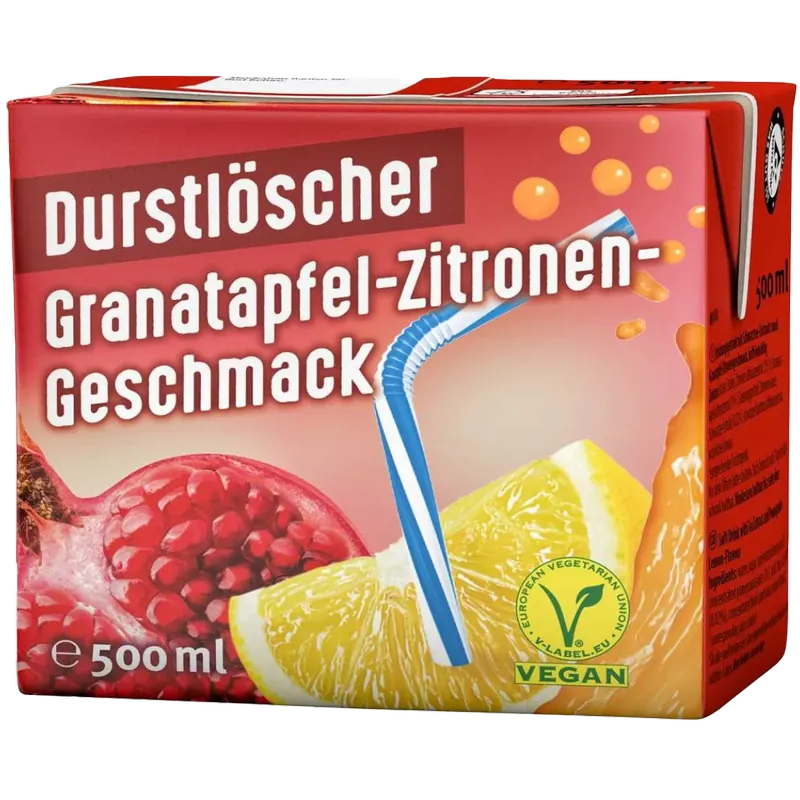 Durstlöscher - Granatapfel Zitrone [12 x 0,5l]