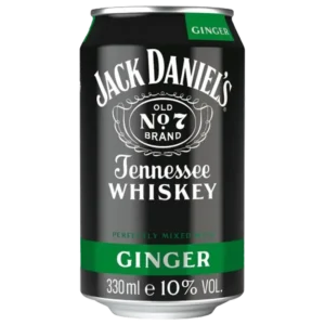 Jack Daniels - Ginger [12 x 0,33l] + DPG 0,25€