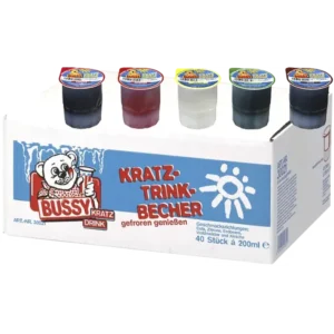 Bussy - Kratz-Trink-Becher [40 x 0,2l]
